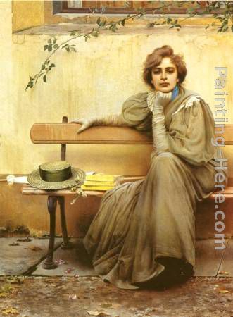 Sogni painting - Vittorio Matteo Corcos Sogni art painting